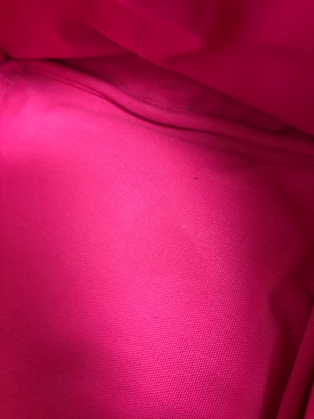 Authentic Prada Pink Canvas Canapa Tote - Picture 8 of 13